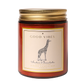 Giraffe - Amber Chocolate Candle