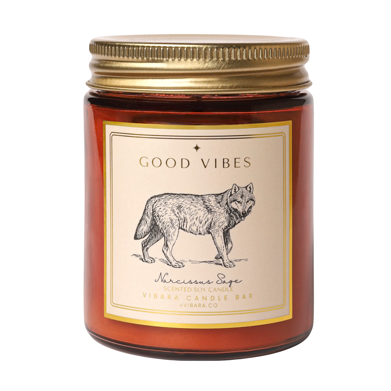 Wolf - Narcissus Sage Candle